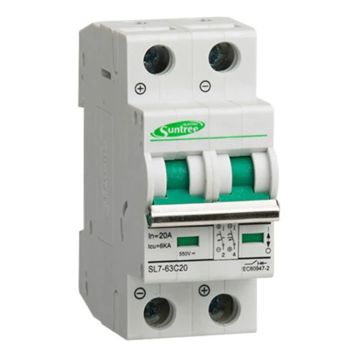 SL7 DC Circuit Breaker 2P 20A